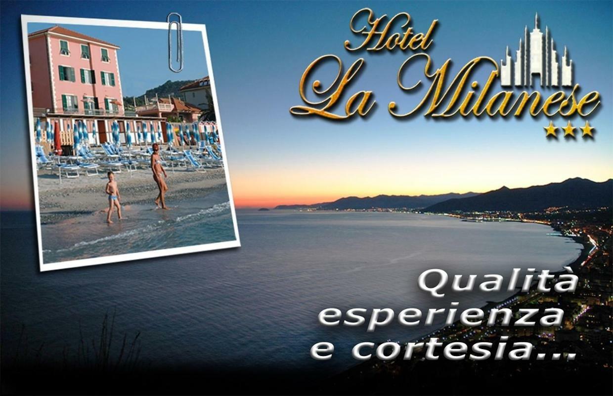 Hotel La Milanese Pietra Ligure Zewnętrze zdjęcie